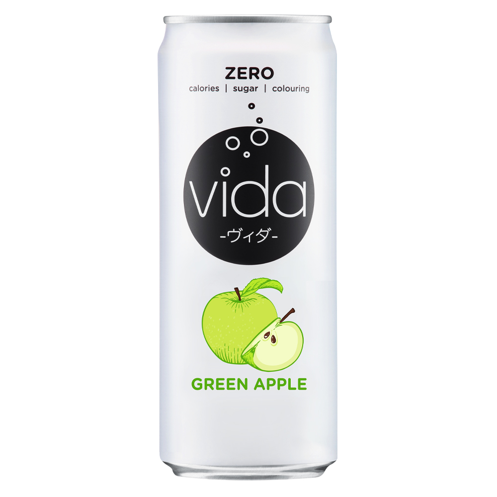 vida ZERO Green Apple 325ml