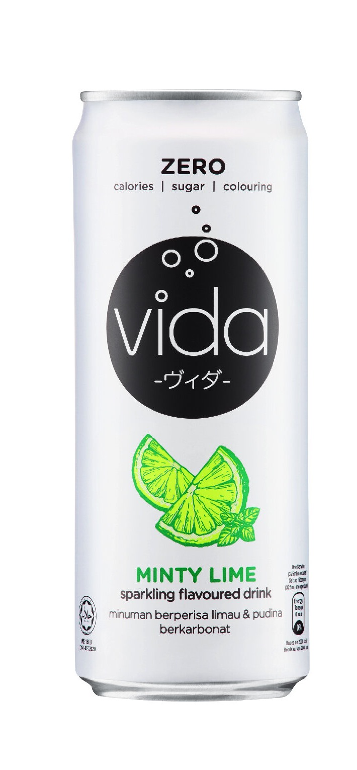 vida ZERO Minty Lime 325ml