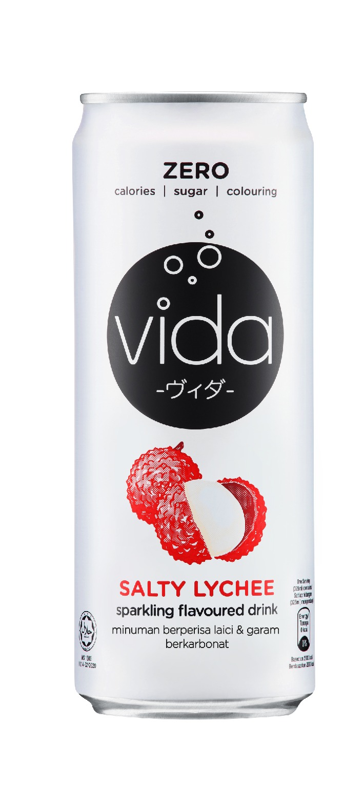 vida ZERO Salty Lychee 325ml
