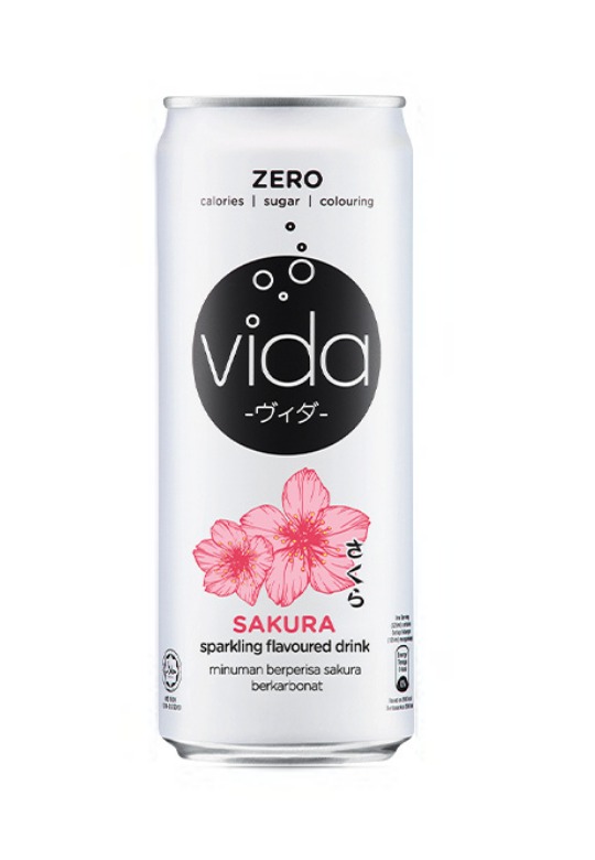 vida ZERO Sakura 325ml